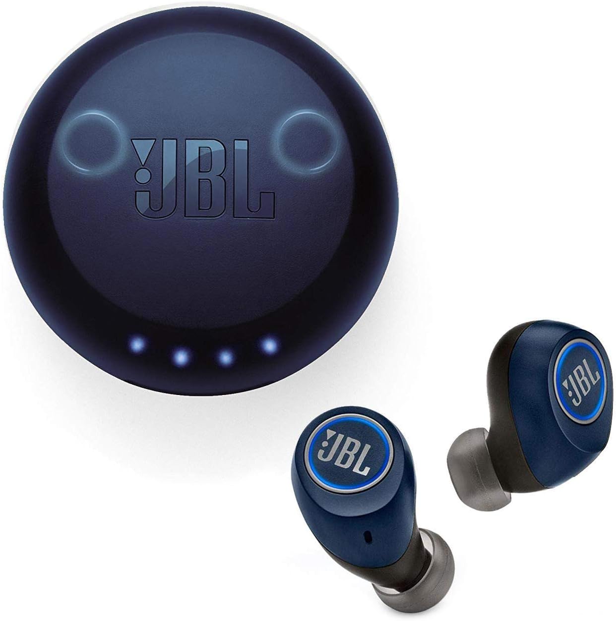 JBL Free X True Wireless in-Ear Headphones with Built-in Remote and Microphone - Blue